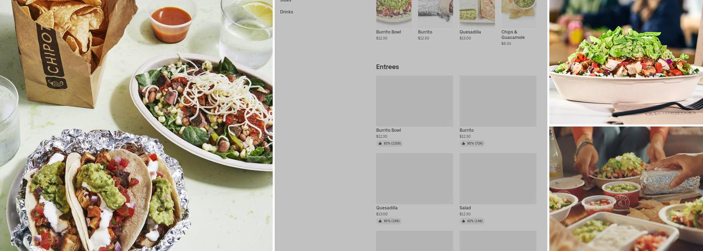 Chipotle Mexican Grill Menu