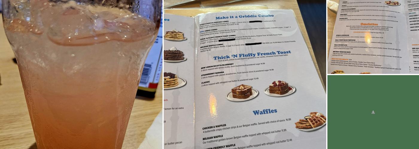 IHOP Menu
