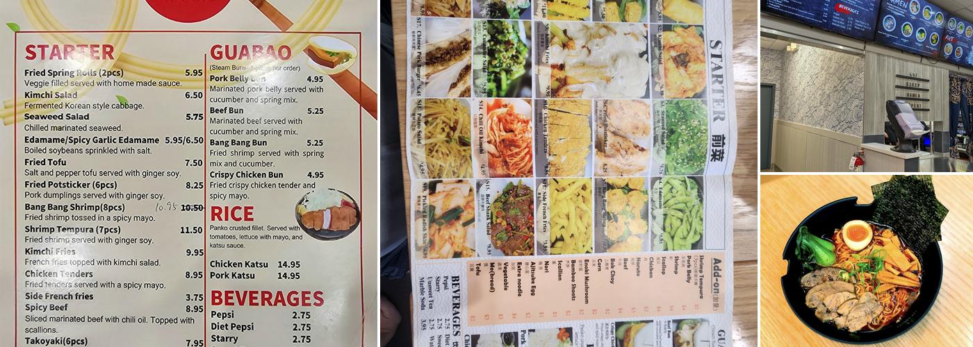 Urban Noodle Menu