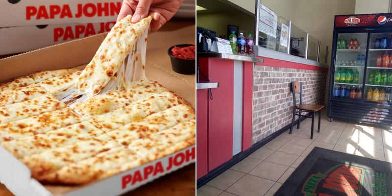 Papa Johns Pizza Menu