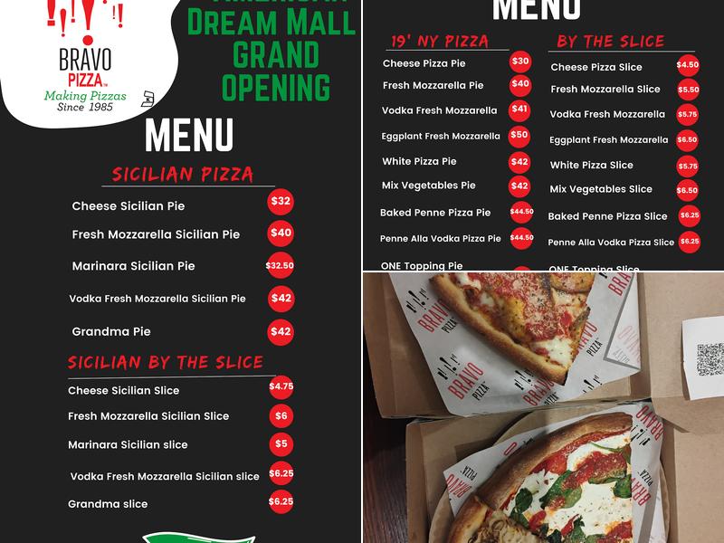 Bravo Pizza (K) Menu