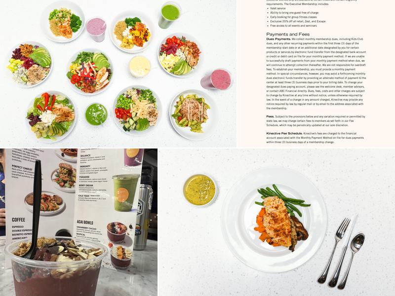 Zest Menu