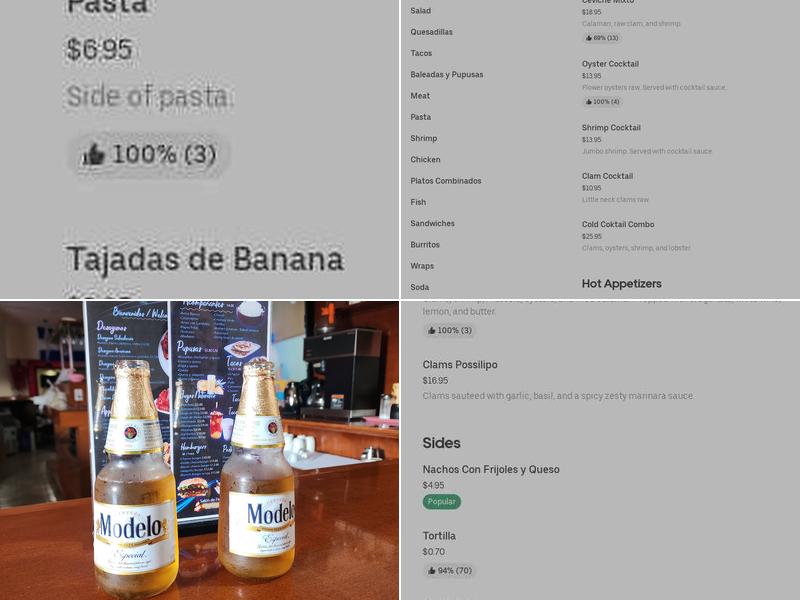 La Union Restaurant Menu