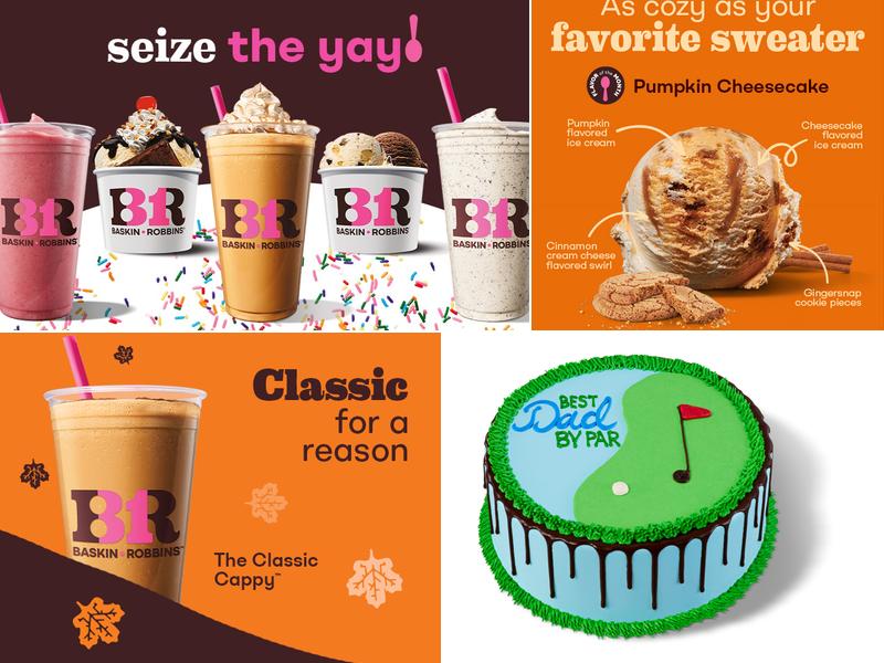 Baskin-Robbins Menu