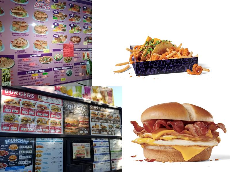 Jack in the Box Menu