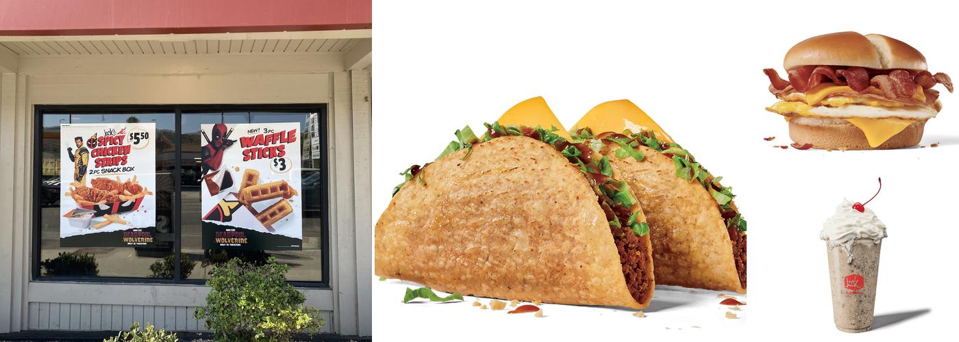 Jack in the Box Menu