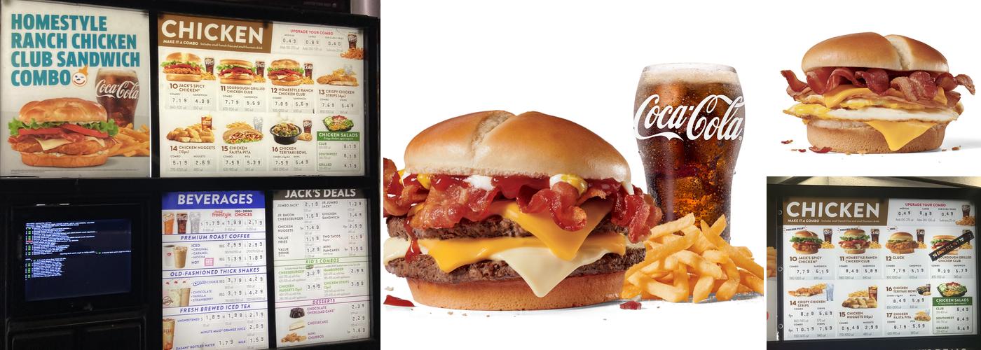 Jack in the Box Menu