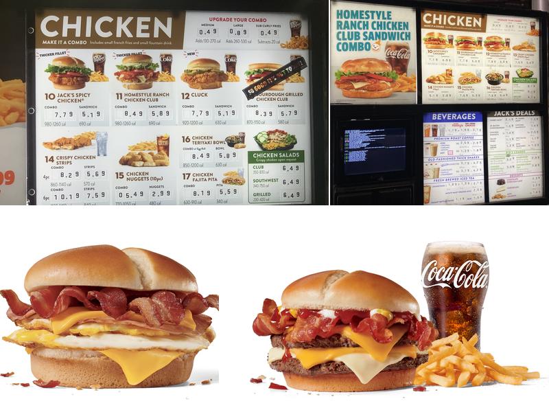 Jack in the Box Menu