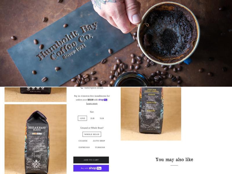 Humboldt Bay Coffee Company Menu