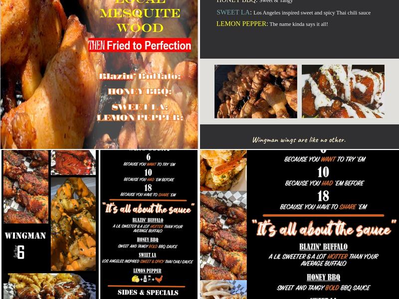 Wingman Menu