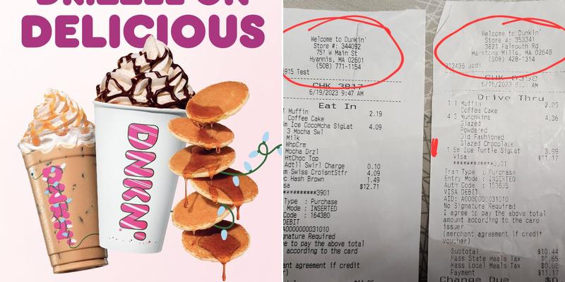 Dunkin' Menu