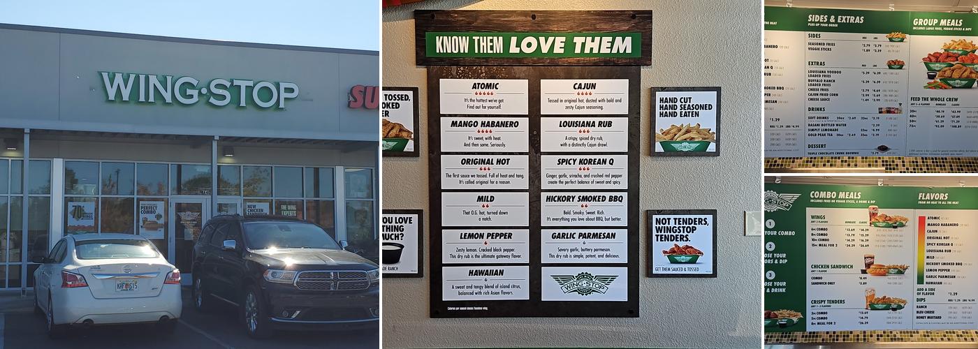 Wingstop Menu