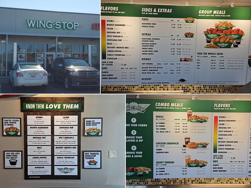 Wingstop Menu
