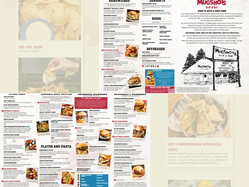 Mugshots Grill and Bar - Florence, AL Menu