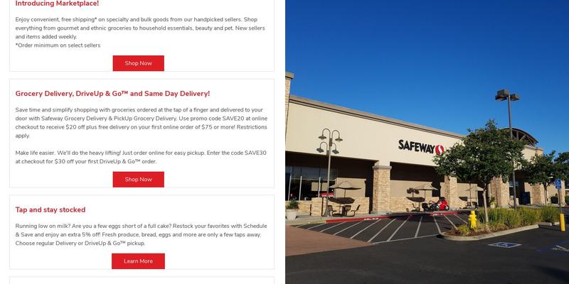 Safeway Menu