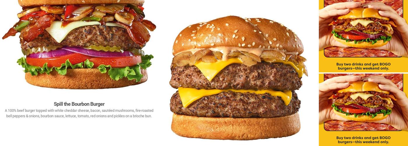 The Burger Den Menu