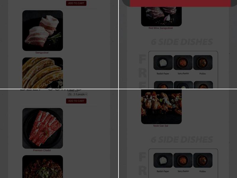 Gen Korean BBQ House Menu