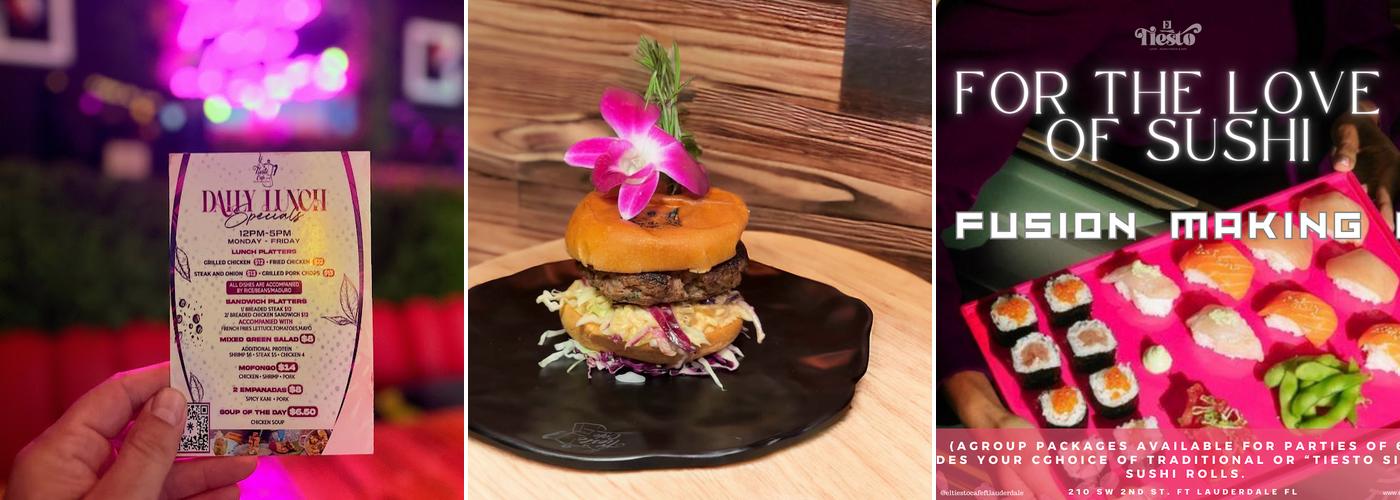 El Tiesto Cafe Fort Lauderdale Menu