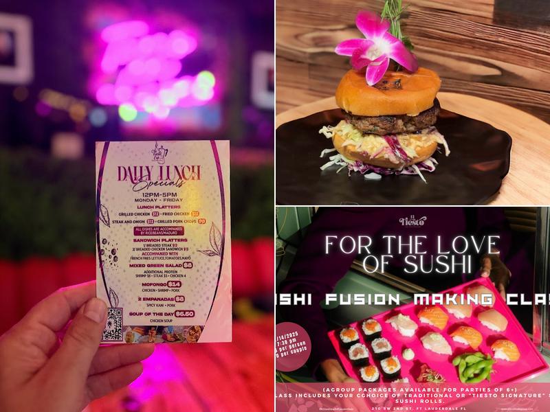 El Tiesto Cafe Fort Lauderdale Menu