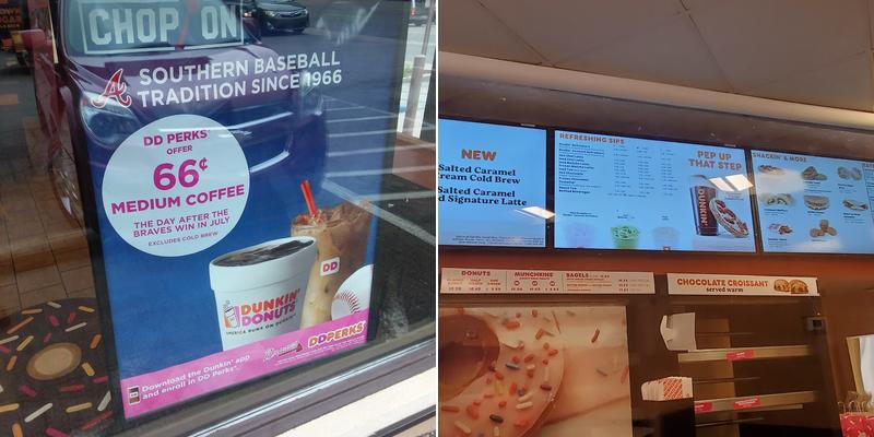 Dunkin' Menu