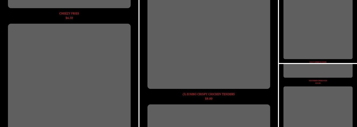 Jireh's Kitchen Menu