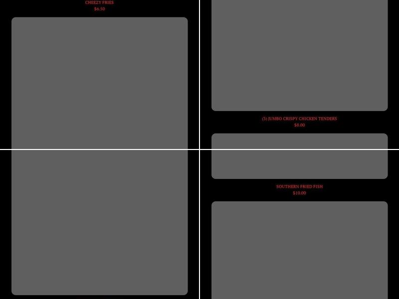 Jireh's Kitchen Menu