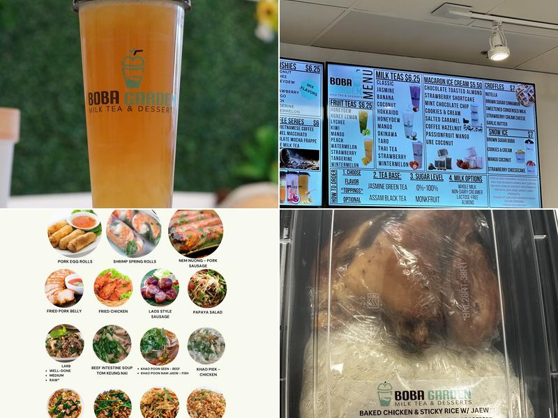 Boba Garden Menu