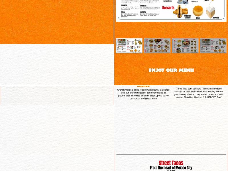 El Carreton 2.0 Menu