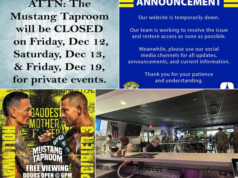 Mustang Taproom 1240 Andrews St Bldg 3705, Goldsboro