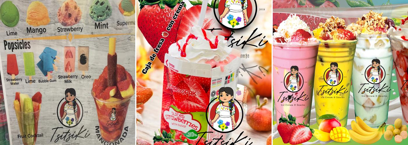 Tsitsiki Ice Cream Shop Menu