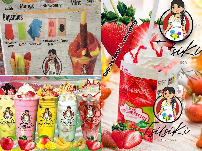 Tsitsiki Ice Cream Shop Menu