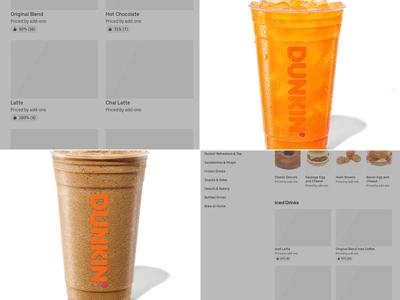Dunkin' Menu