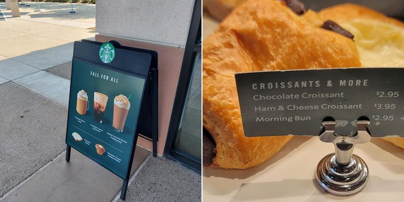 Starbucks Menu