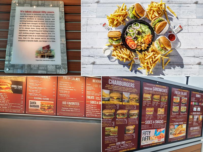 The Habit Burger Grill Menu