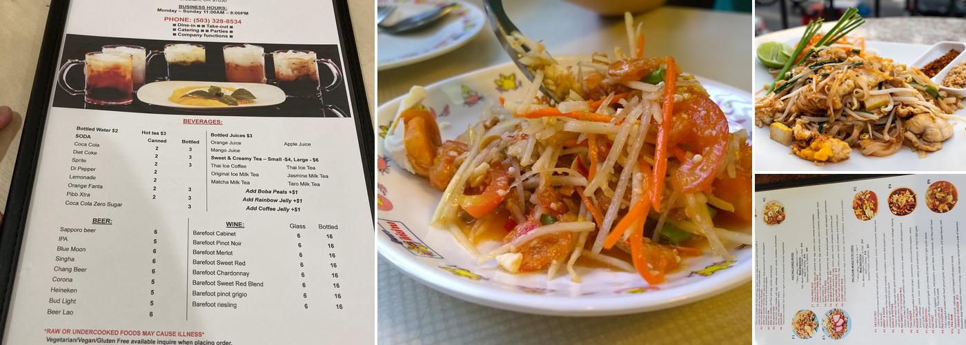 PHO CHANG THAI Menu