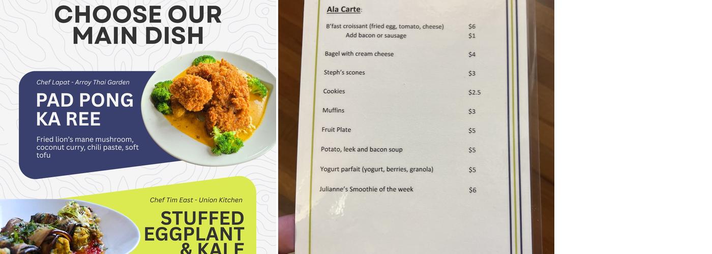 Gather55 Menu