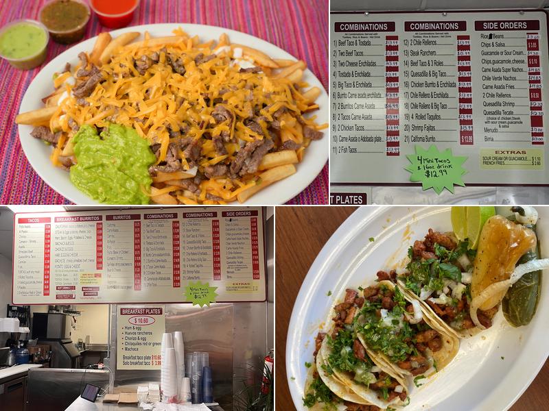 Fastmex Taco Spot Menu
