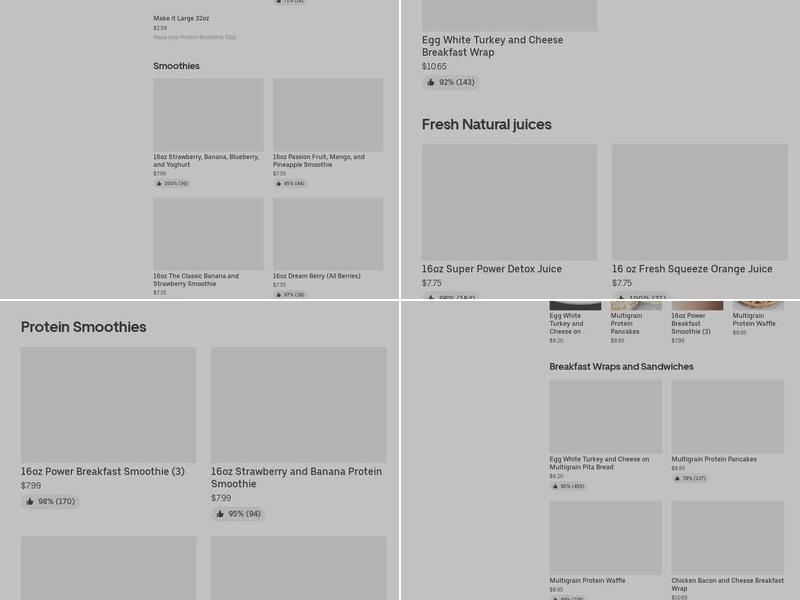 Restaurant Menu