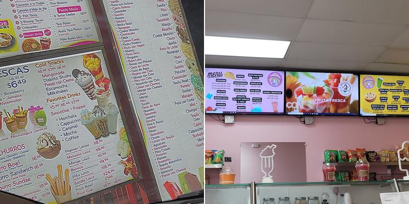 La Michoacana Eskites Menu