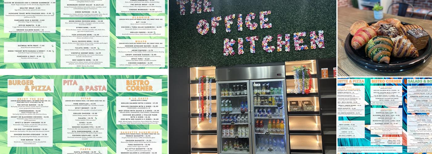 The Office Kitchen Menu