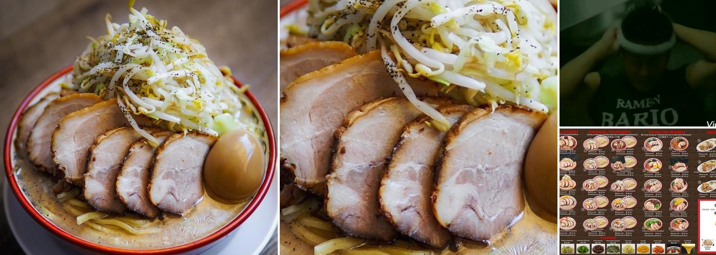 Ramen BARIO Ala Moana Menu