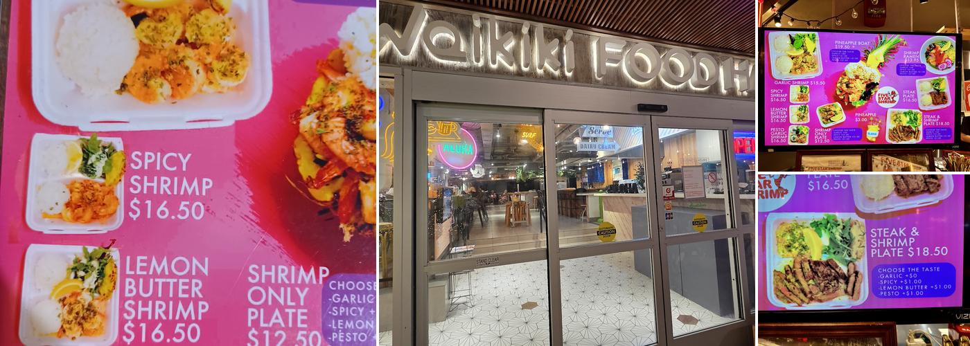 Five Star Shrimp Menu