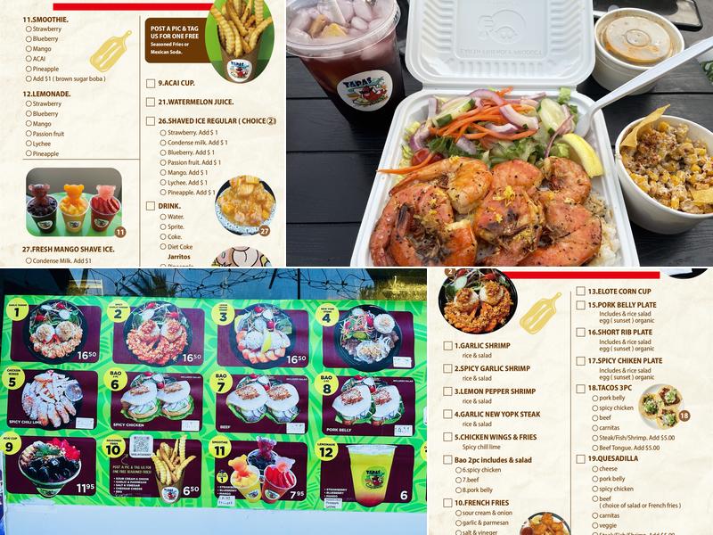 Tapas Kitchen Menu