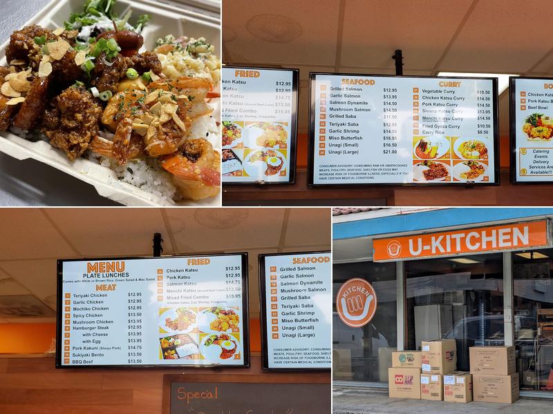 U Kitchen Menu