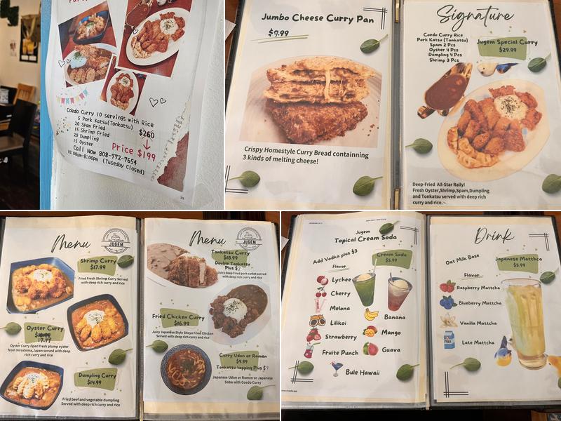 Jugem Menu