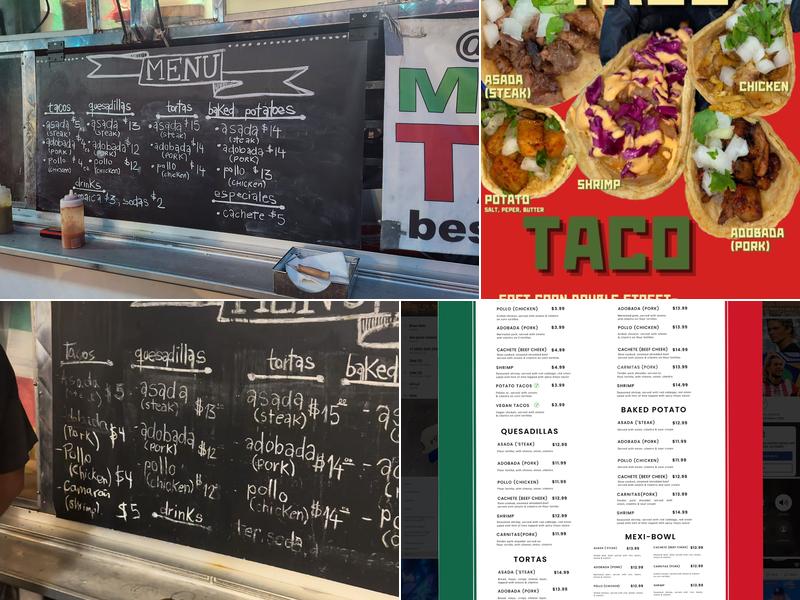 Tacos Don Chema Menu