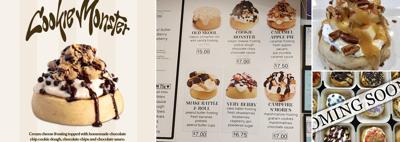 Cinnaholic Menu