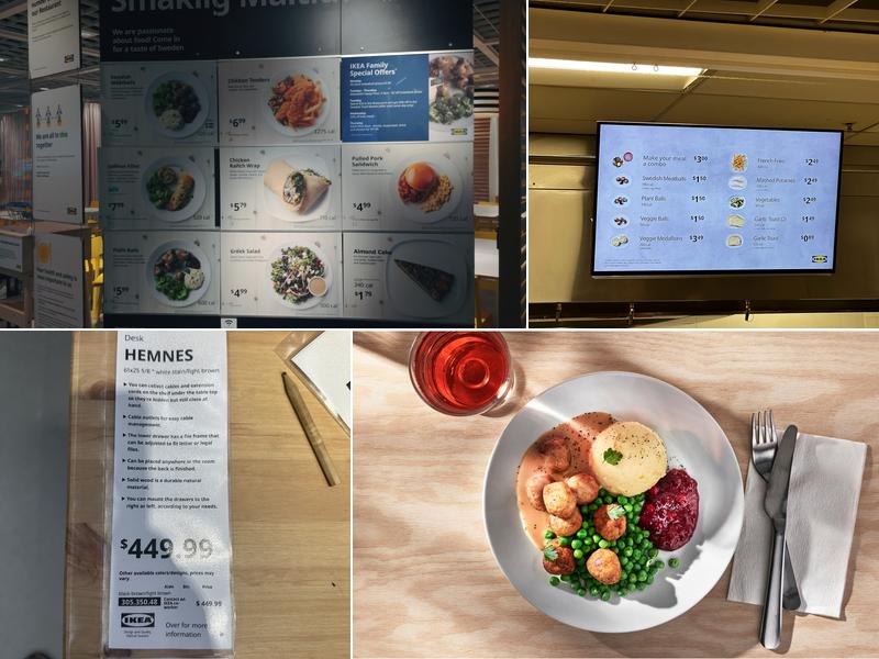 IKEA Restaurant Menu