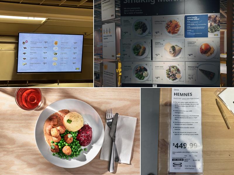 IKEA Restaurant Menu
