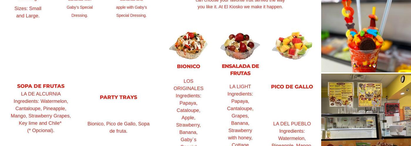 El Kiosko (Wayside) Menu